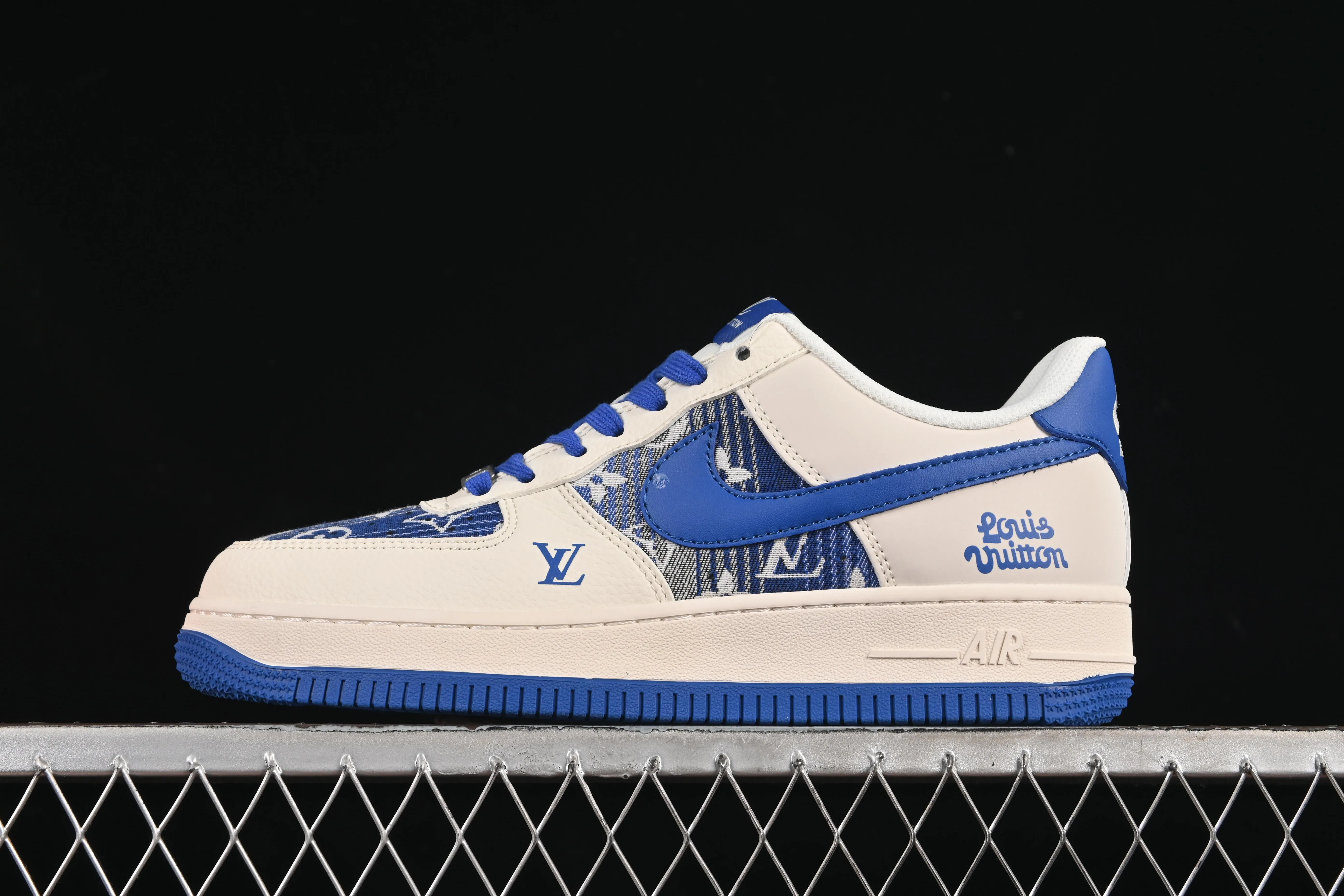 All categories Nk Air Force 1 Air Force series Nk Air Force 1 Low Air Force low-top Nike Air Force 1'07 Low LV joint floral blue hook Air Force 1 low-top casual sneakers XS1958-584